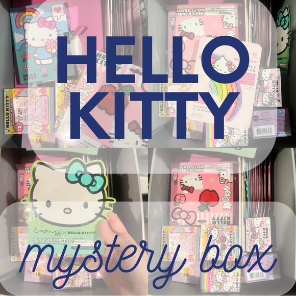Hello Kitty Other - 10-15 piece hello kitty Sanrio mystery bundle box